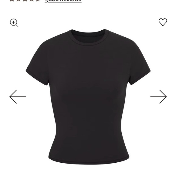 NEW SKIMS Fits Everybody Short Sleeve T-Shirt - Picture 4 of 5